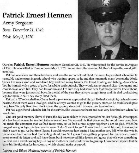 Patrick E Hennen